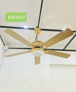 Quạt trần đèn 5 cánh gỗ DQ-K331